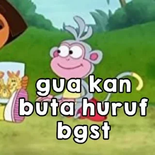 🐵 emoji Dora kerasukan @castlehelp Telegram sticker 10 of 38
