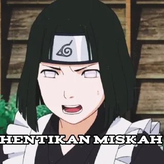 🦋 emoji Natsu Hyuga Telegram sticker 13 of 16