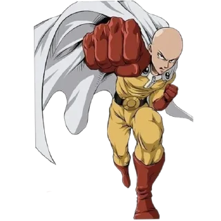 👊 emoji OnePunchMan @stikerkyo Telegram sticker 14 of 79