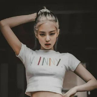 🥢 emoji 、kim jennie dark @JENNIEUKKIM Telegram sticker 16 of 50