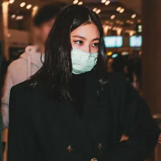 🥢 emoji 、kim jennie dark @JENNIEUKKIM Telegram sticker 6 of 50
