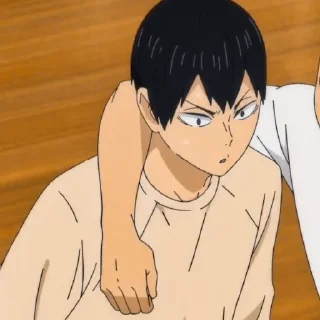 🏐 emoji Kageyama Tobio ; @TempatTikelAnime Telegram sticker 16 of 40
