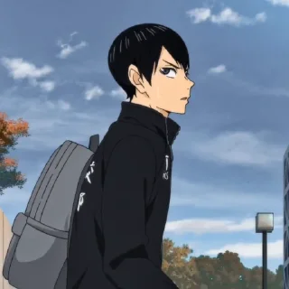🏐 emoji Kageyama Tobio ; @TempatTikelAnime Telegram sticker 23 of 40