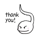 🙏 emoji Tadpole (albino) @tikelku Telegram sticker 13 of 41