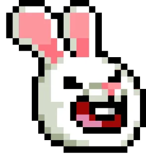 Sticker from LIHKG Rabbit Animated (Unofficial)