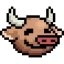 Sticker from LIHKG Cow Animated (Unofficial)