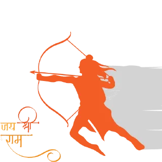 🥲 emoji Jai Sri Ram – Rama Sticker Set Telegram sticker 10 of 37