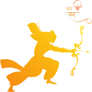 😆 emoji Jai Sri Ram – Rama Sticker Set Telegram sticker 5 of 37