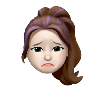 🥺 emoji Memoji • Apple @AppleMemoji Telegram sticker 8 of 35