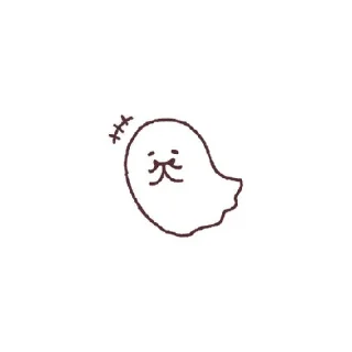 💡 emoji ⌕ ⎙ ͎ ᥴᥕᥙtιᥱ gh᥆᥉t ˖𓍢 @blueysticky Telegram sticker 18 of 22