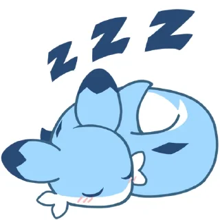 😴 emoji 总有一天人人都会控疾旋鼬的 Telegram sticker 11 of 11
