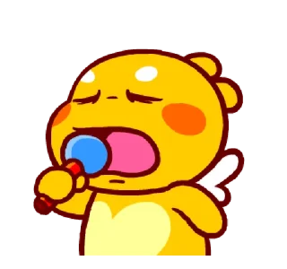 Sticker from QooBee Stiker Animasi 02 @bistic