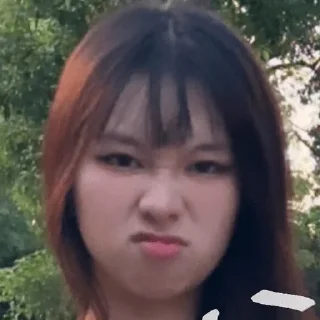 😕 emoji 栗子神教 Telegram sticker 21 of 27