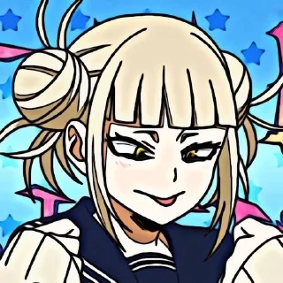 😝 emoji 🔥Himiko toga🔥 4 Ü 🐻BAM🐻 Telegram sticker 18 of 100