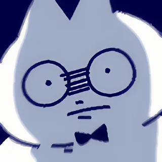 😀 emoji 领结猫Cat 2 更多贴纸在 @riridoafflinks Telegram sticker 17 of 120