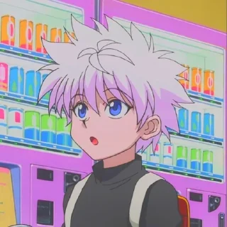 😊 emoji killua @wallgun Telegram sticker 7 of 43