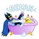 🧘 emoji Batman vs. Life crisis | [@iblame] Telegram sticker 20 of 35