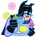 🥹 emoji Batman vs. Life crisis | [@iblame] Telegram sticker 21 of 35