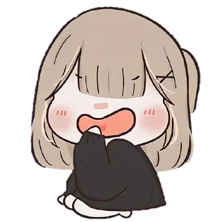 Sticker from ❲ ⎙ @crmll06 ❳ Chᥙbbᥡ gιrᥣ 4