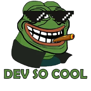 🥶 emoji Pepe troll Telegram sticker 9 of 9