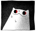 Gloomy Cat sticker preview 1