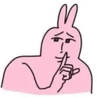 🫢 emoji MyFriendRabbitz @urieloriel Telegram sticker 16 of 79