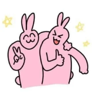 😋 emoji MyFriendRabbitz @urieloriel Telegram sticker 22 of 79