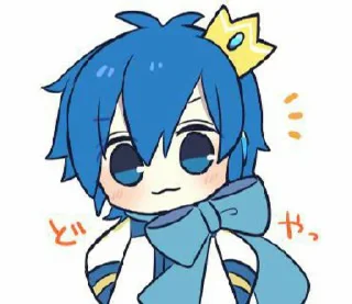 🍨 emoji Kaito Shion [ @InariChuu ] Telegram sticker 6 of 16