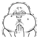 😗 emoji Intuitive Expression 2 @stickerscar Telegram sticker 6 of 40