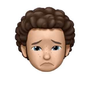 Sticker from Curly Boy