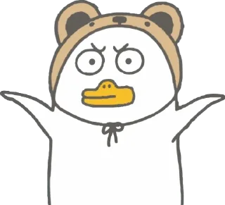 🤷‍♀️ emoji ducky liu Telegram sticker 17 of 47