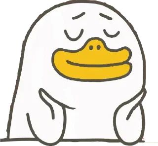 😌 emoji ducky liu Telegram sticker 10 of 47