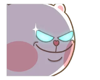 😈 emoji 𝓑𝔂" @Gifs_Gallery x @Sticker_cafee " Telegram sticker 17 of 50