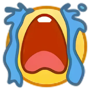 😭 emoji 日更bilibili👉 @YiMibq Telegram sticker 11 of 88