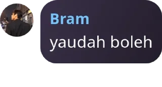 Sticker from Bram