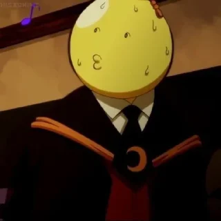 🍋 emoji @stikeranimex ➖ KORO SENSEI Telegram sticker 15 of 20
