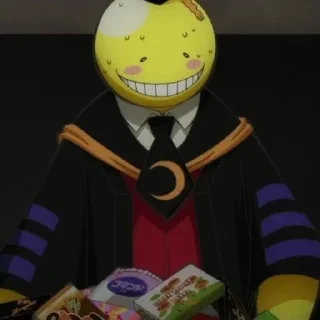 🍋 emoji @stikeranimex ➖ KORO SENSEI Telegram sticker 14 of 20