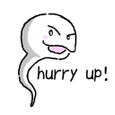 😉 emoji Tadpole (albino) @tikelku Telegram sticker 18 of 41