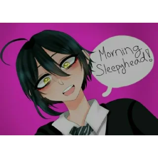 😀 Pregame Shuichi Saihara, стікер Telegram 15 з 50