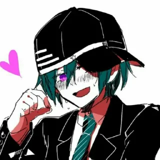 🥰 Pregame Shuichi Saihara, стікер Telegram 2 з 50
