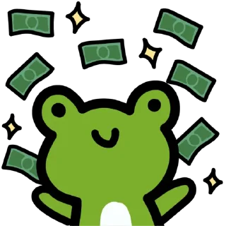 💵 Baby Gecko, Telegram sticker 21 of 52