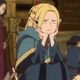 😩 emoji Marcille Telegram sticker 6 of 80