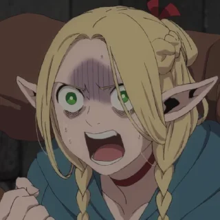 😨 emoji Marcille Telegram sticker 5 of 80