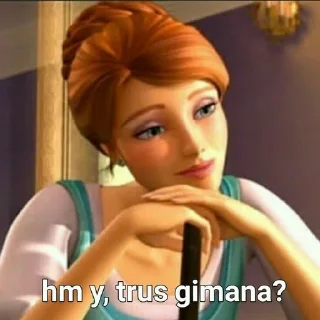 Sticker from Barbie by @galericlovita