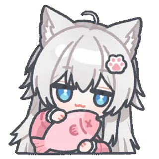 🤔 emoji 桃源猫猫 @zhaxia_cn Telegram sticker 9 of 16