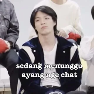 🤠 emoji jeno ayang - @stickernct Telegram sticker 8 of 34