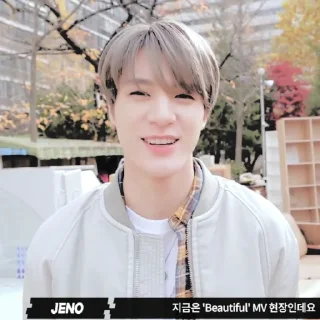 🖤 emoji ˇ✧. jeno by @stickernct Telegram sticker 8 of 35