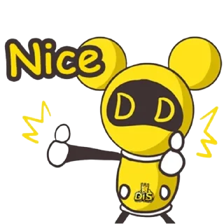 👍 emoji Dis Telegram sticker 15 of 24