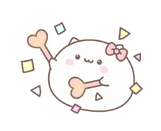 Sticker from tiny lovely cat @stickieri