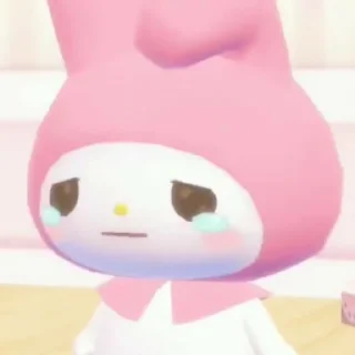 🦩 melody kuromi??!!!!!!, стікер Telegram 8 з 42